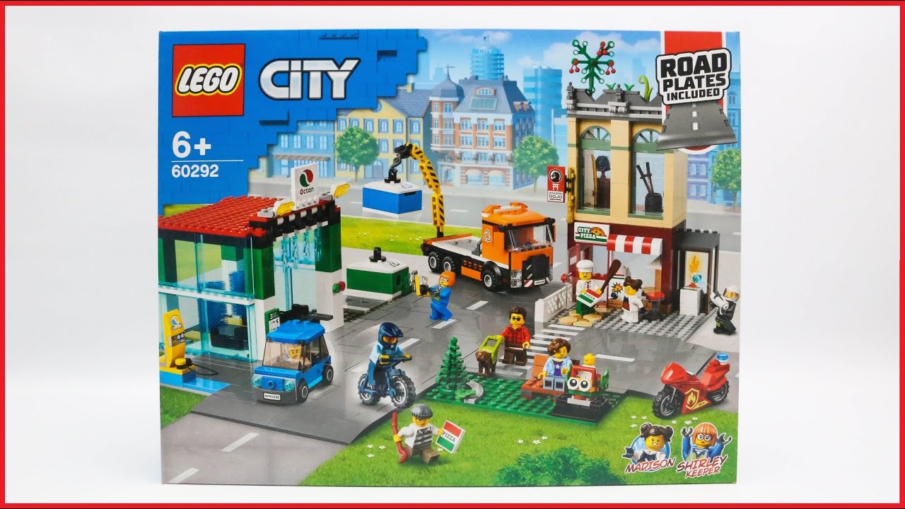LEGO City 60292 Town Centre Speed Build Review