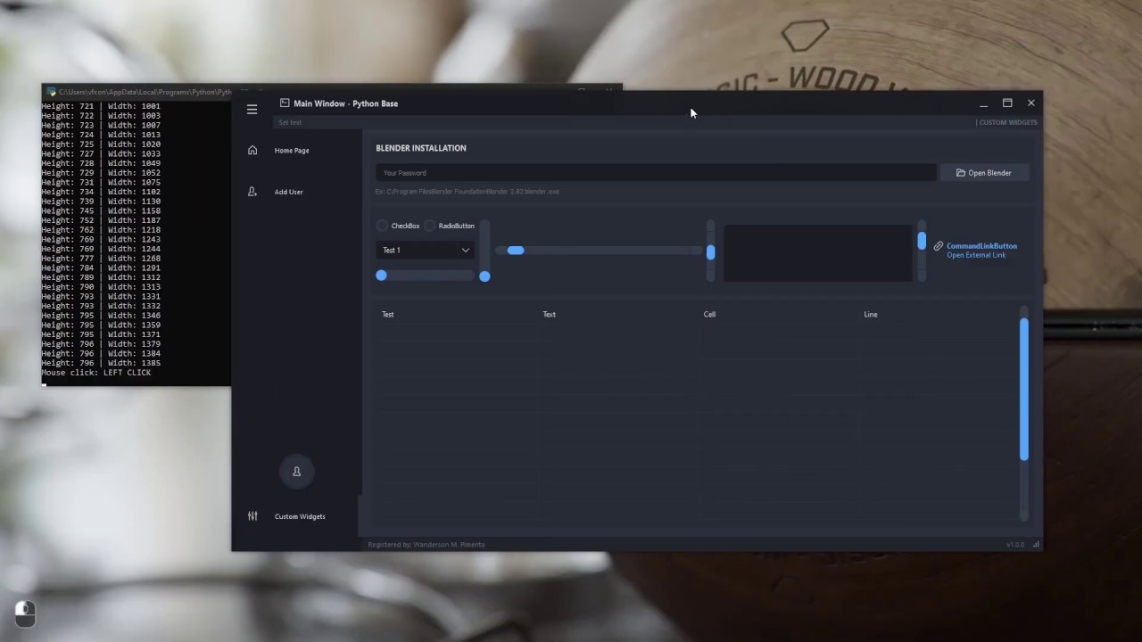 Modern Gui Python - Flat Style - PySide2/PyQt5/Qt Designer - [FREE DOWNLOAD]