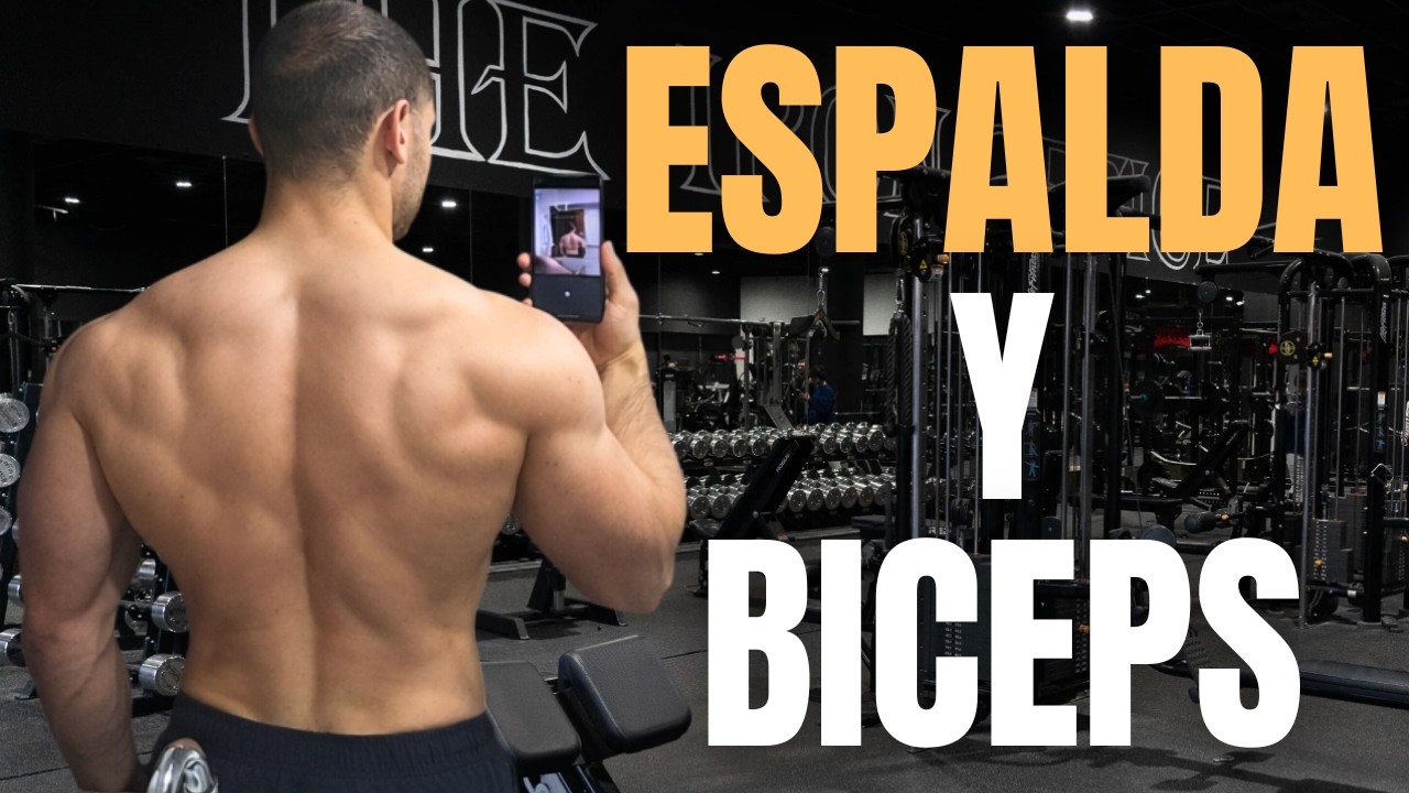 Como ENTRENAR ESPALDA y BICEPS Según la CIENCIA a 2026