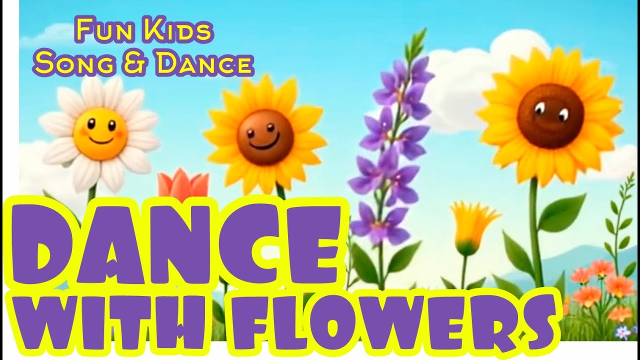 Dance With Flowers - Fun Dance Song for Kids 2-4 Years! | STARTPLAY CHANNEL