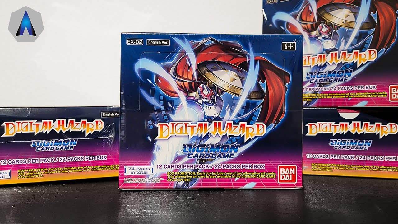 Digimon TCG! *НОВИНКА* Распаковка бустерного бокса Digital Hazard!!!