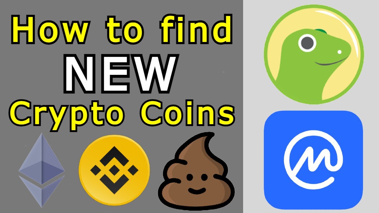 How To Find New Crypto Coins (CoinMarketCap, CoinGecko, PooCoin)