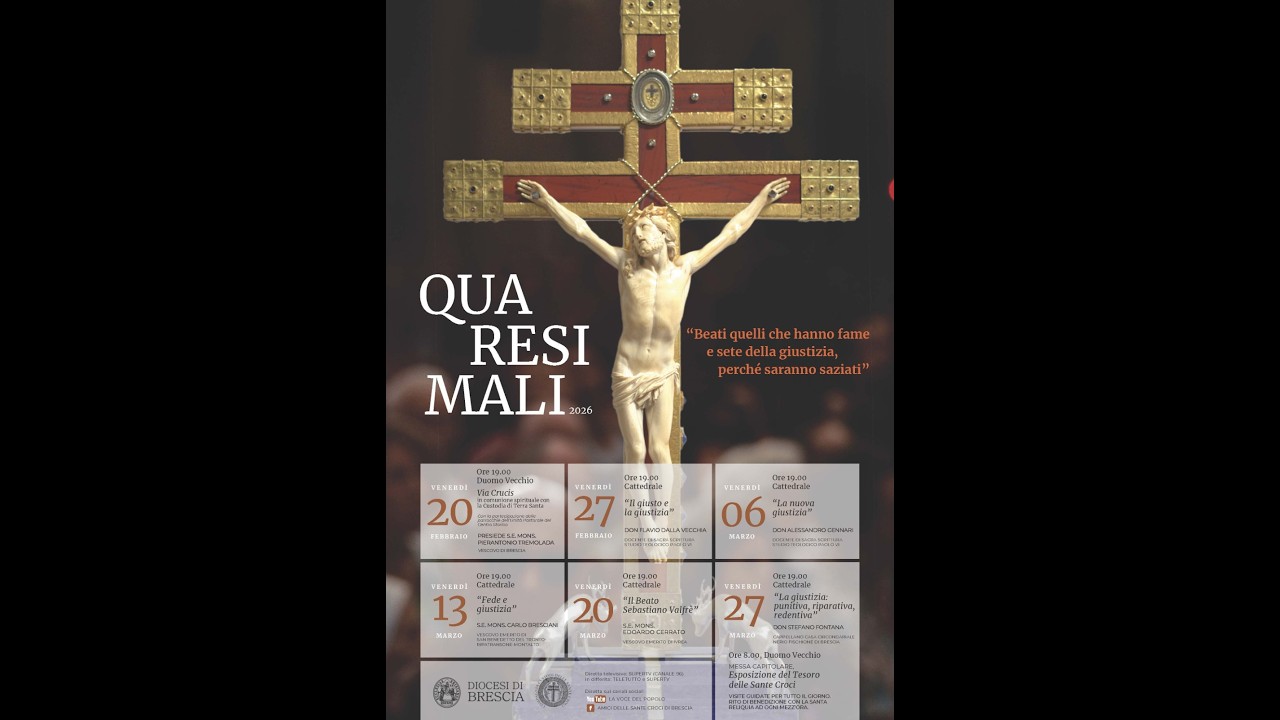 13mar26 | Quaresimali 2026: Fede e giustizia