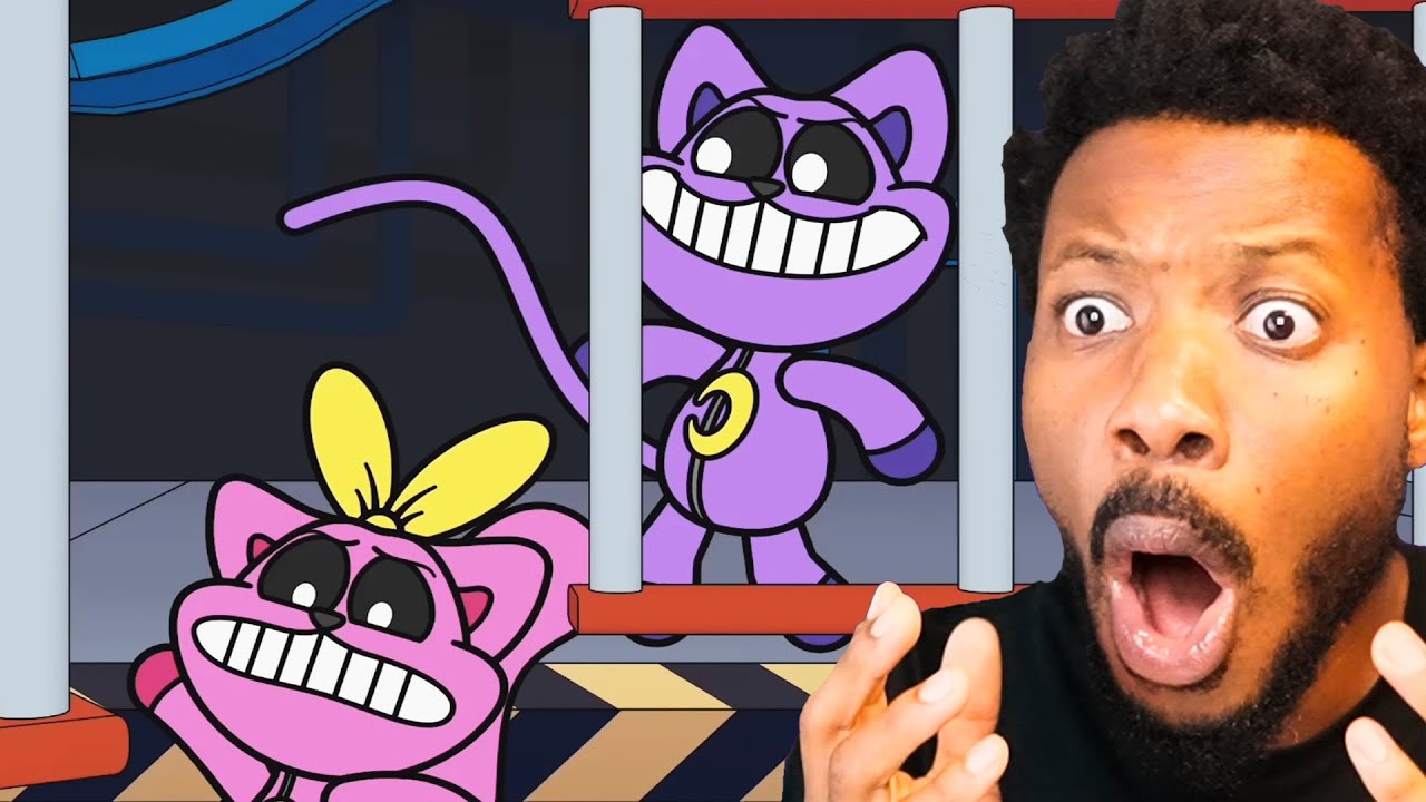 REACTING to CATNAP Hates his SISTER!