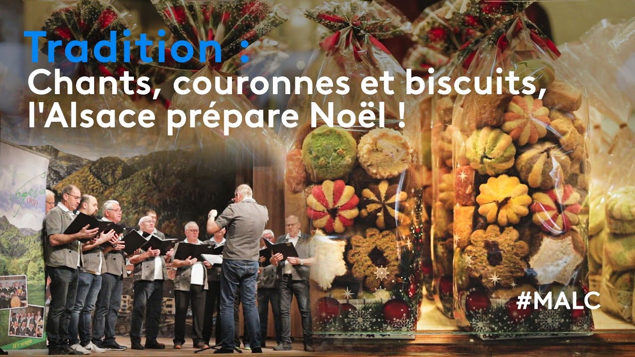 Tradition : Chants, couronnes et biscuits, l'Alsace prépare Noël !