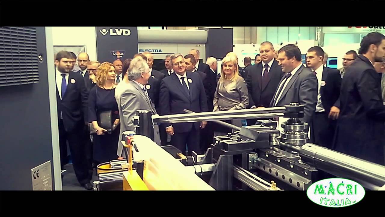 Macri Italia srl - Giętarka do rur - ITM 2013 (Polska)