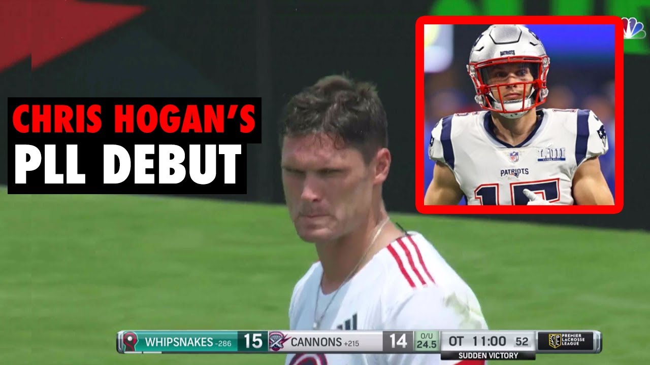 Former NFL WR Chris Hogan Makes His Professional Lacrosse Debut, a breakdown