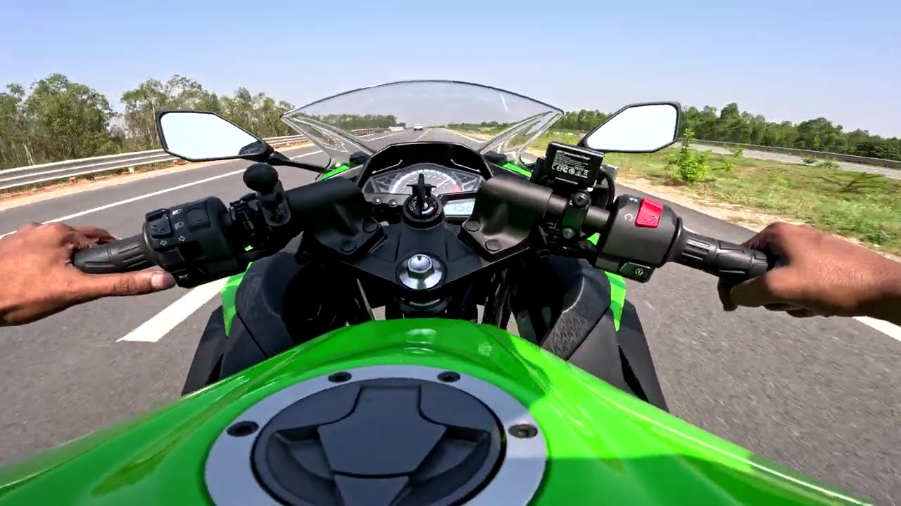 2025 Ninja 300 Full Throttle POV | Raw Power & Speed in 4K