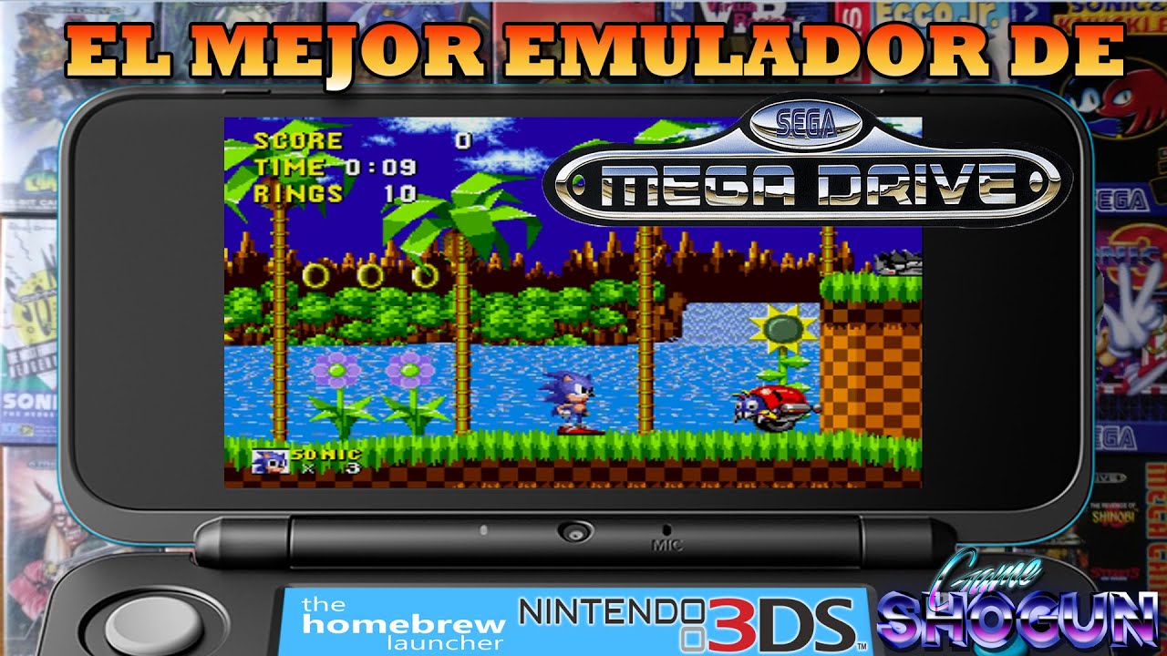 Tutorial #3DS El mejor #Emulador de Sega #Megadrive #Genesis en Nintendo 3DS 2DS 2023
