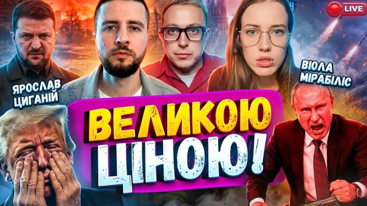 18:00 ❌ТЕРМІНОВИЙ ЕФІР ❌Віола МІРАБІЛІС та Ярослав Циганій
