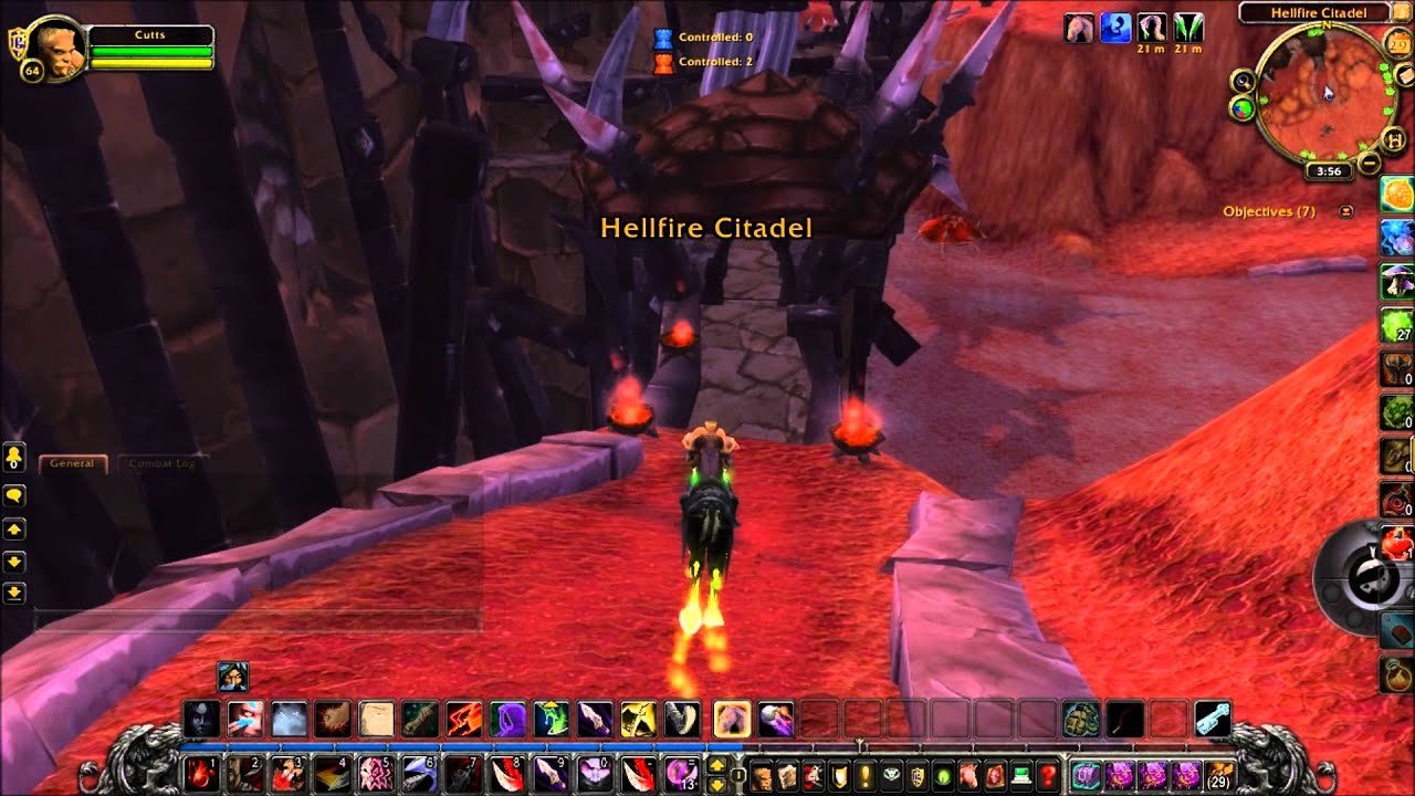 How to find the entrance to Hellfire Ramparts World of Warcraft