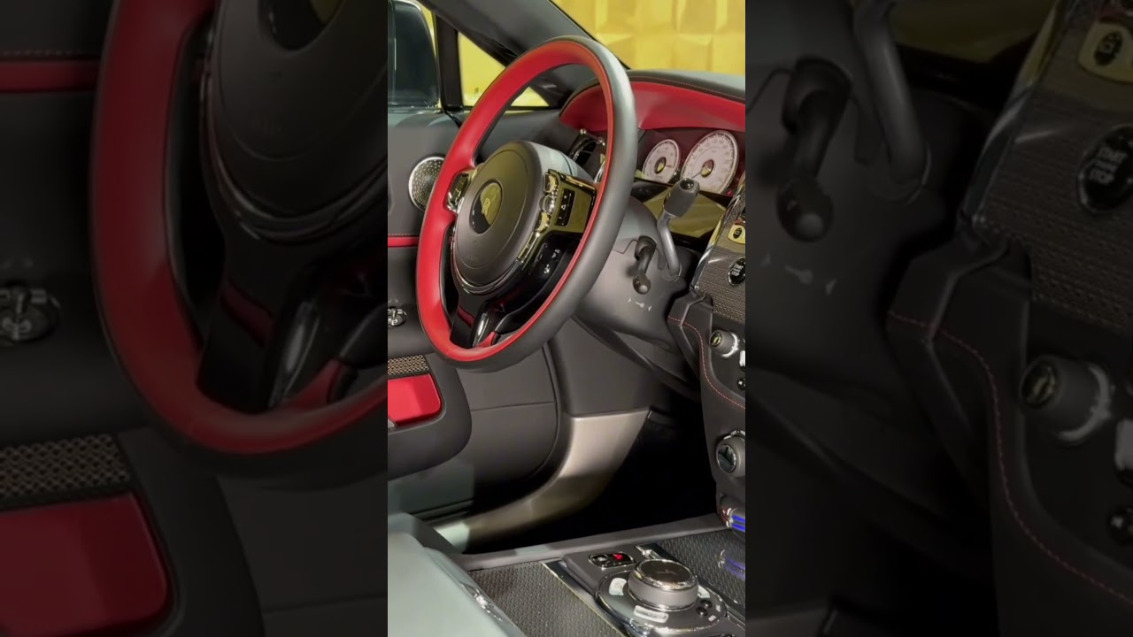 Интерьер Rolls Royce Wraith 