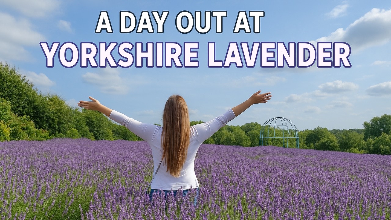 Exploring Yorkshire Lavender | Lavender Fields & Vegan Afternoon Tea!