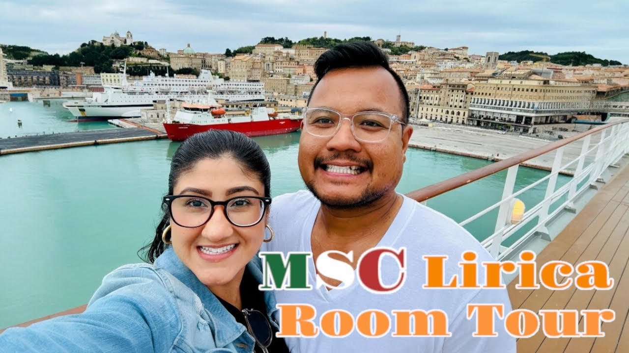 MSC Lirica UPGRADED Ocean View Interior Stateroom Tour | Room 10163 | Ancona, Italy