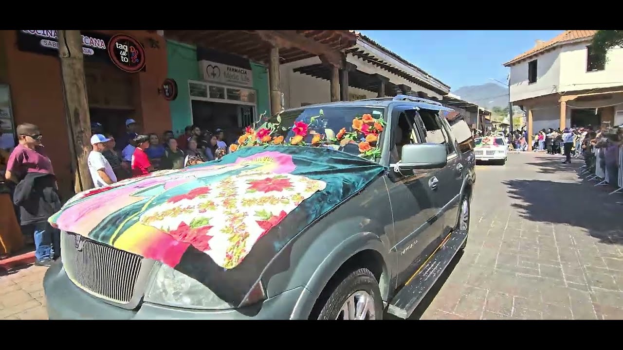 Continúa la Procesión Guadalupana del día12 en Tangancícuaro Michoacán @cotidiano399 