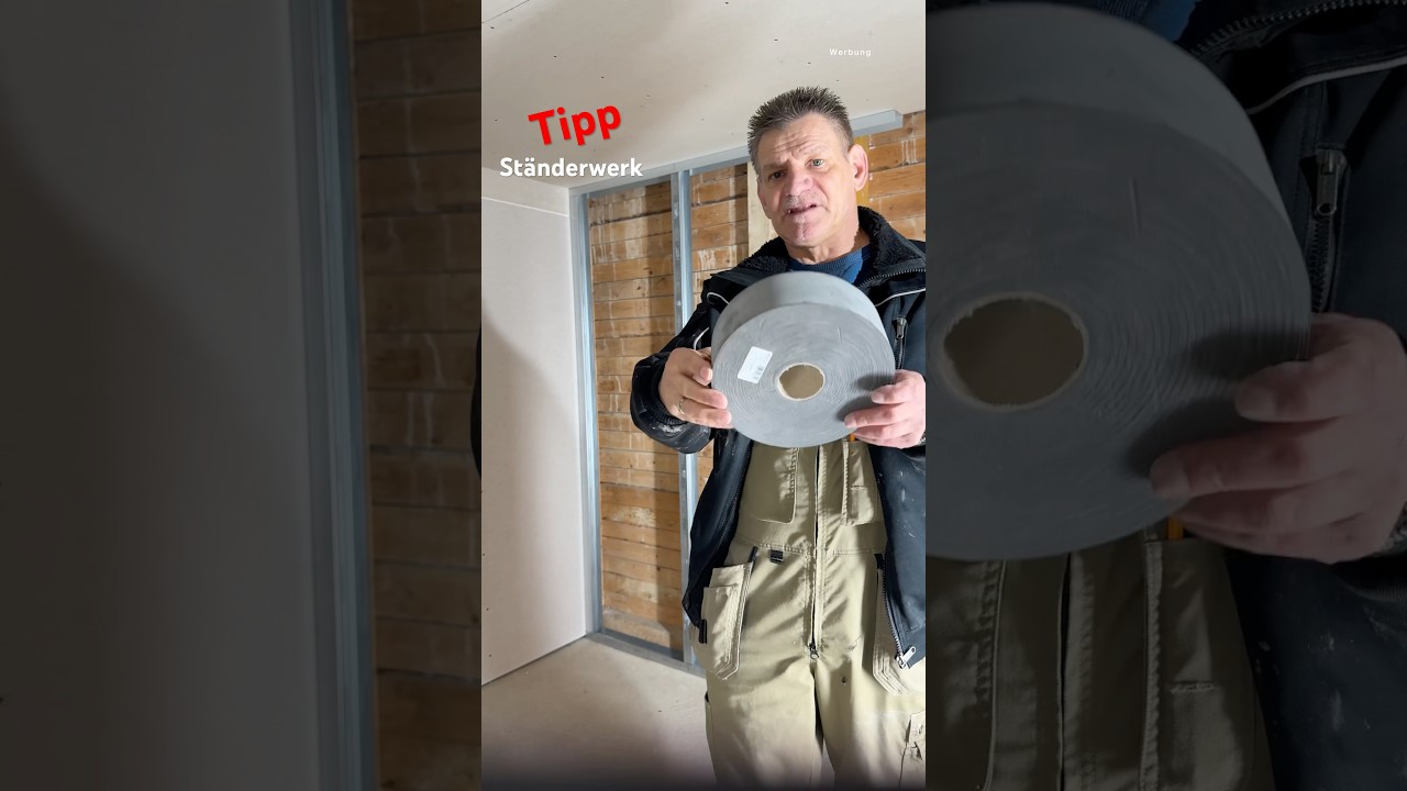 St&auml;nderwerk Tipp zum Bau. #trockenbau #handwerk
