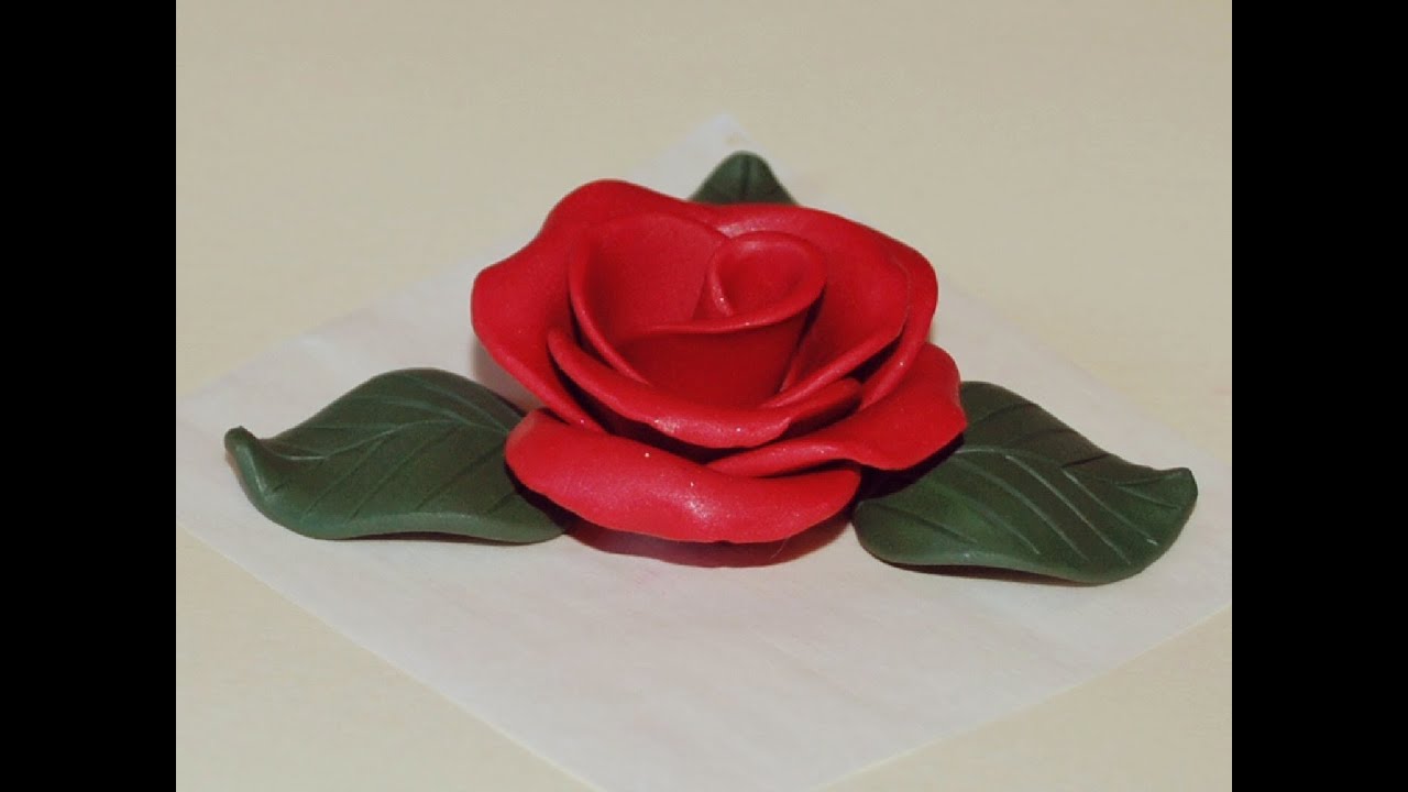 How to Make a Rose : Polymer Clay Tutorial
