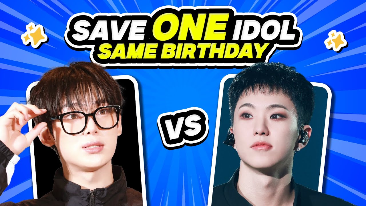 SAVE ONE IDOL -  SAME BIRTHDAY MONTH CHALLENGE! #2 ❤️‍🔥🎂