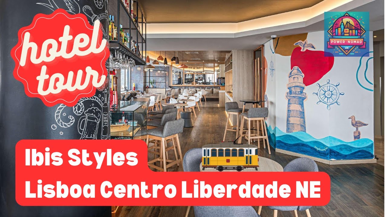 Lisbon 🇵🇹: IBIS STYLES Lisboa Centro Liberdade NE ⭐⭐⭐ | design 