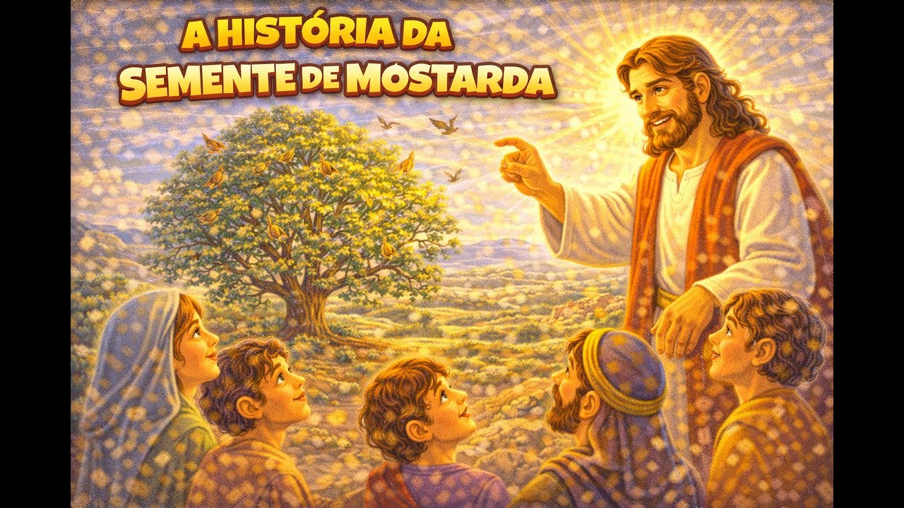 A INCRÍVEL HISTÓRIA DA SEMENTE DE MOSTARDA...