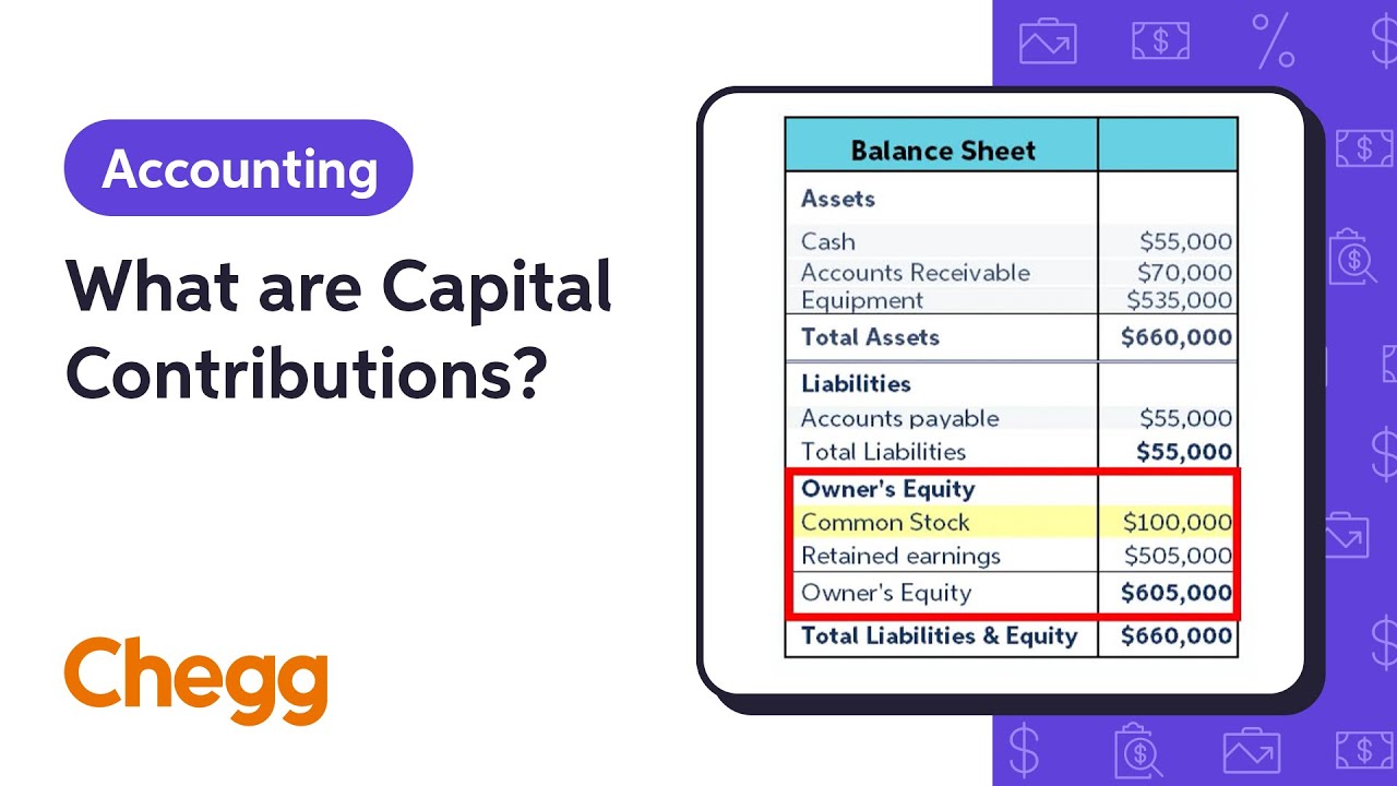 What are Capital Contributions? | Financial Accounting