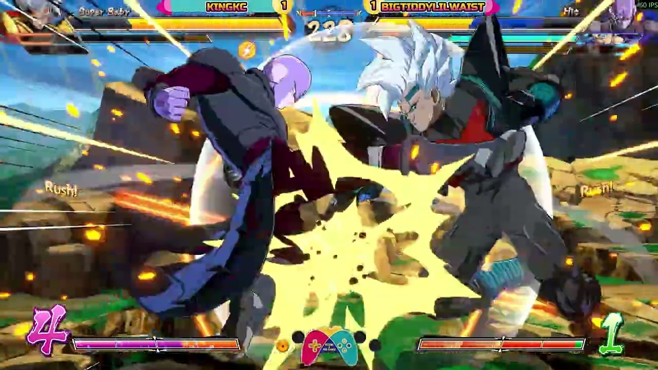 KINGKC VS BIGTIDDYLILWAIST | Dragon Ball FighterZ 