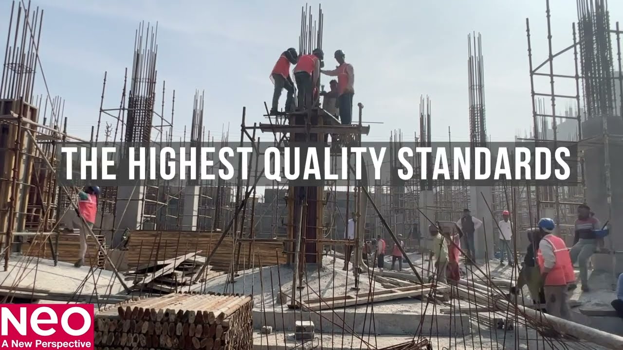 #Neo is making steady progress in the #construction, giving superior quality to every foundation