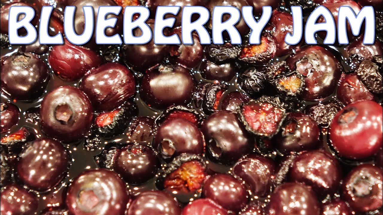 How to make Blueberry Jam NATURAL SET, NO PECTIN (Only 2 Ingredients + 1 Special Ingredient + Tips)