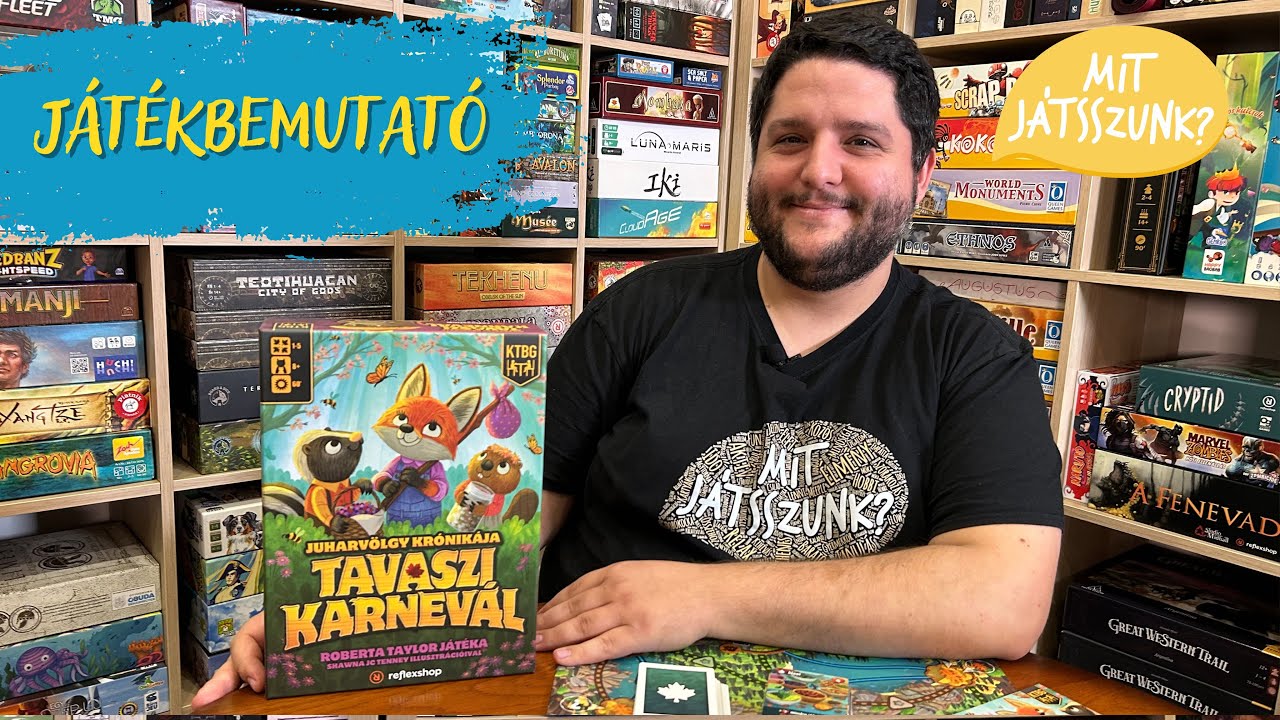 Juharvölgy krónikája: Tavaszi karnevál társasjáték bemutató - Téli tavaszköszöntő
