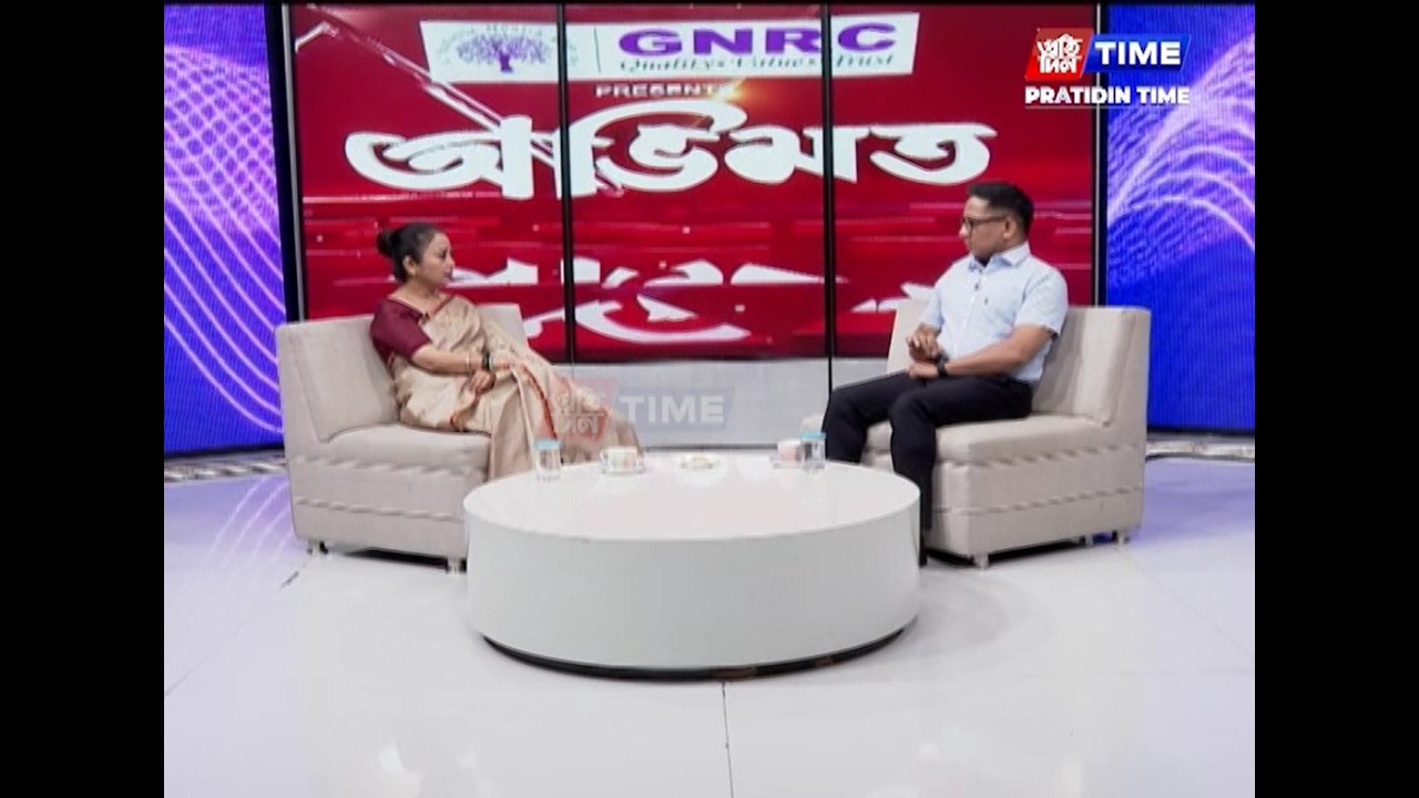 দীৰ্ঘ বিৰতিৰ অন্তত ষ্টুডিঅ&rsquo;ত গৰিমা শইকীয়া গাৰ্গ, মুখ্য সম্পাদক নিতুমনি শইকীয়াৰ সৈতে &lsquo;অভিমত&rsquo;