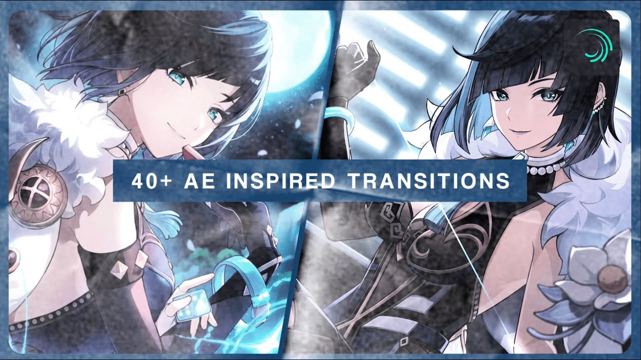 40+ AE Inspired Transitions Preset Pack | alight motion ✿