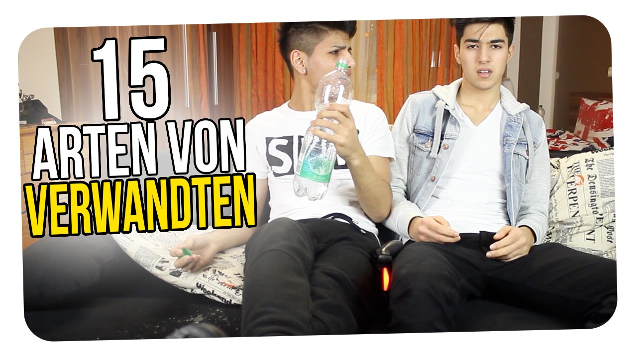 15 ARTEN VON VERWANDTEN