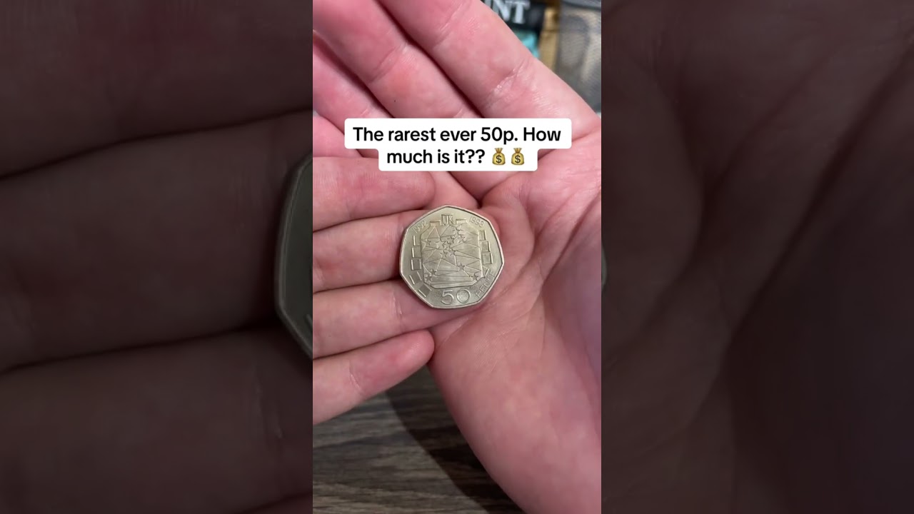 The rarest 50p ever 😍 #50p #coin