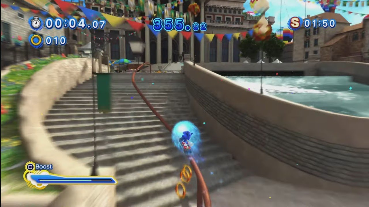 Sonic X Shadow Generations: Rooftop Run Challenges