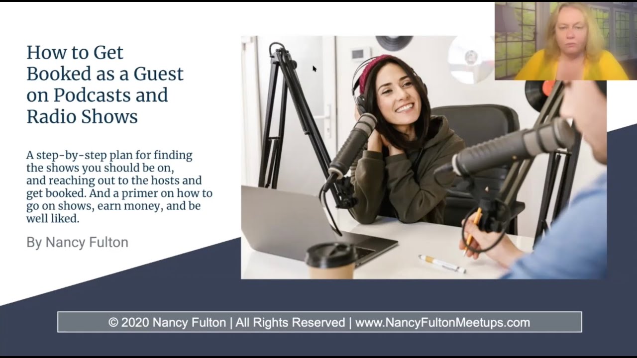 How to Get Booked on Podcasts and Radio Shows