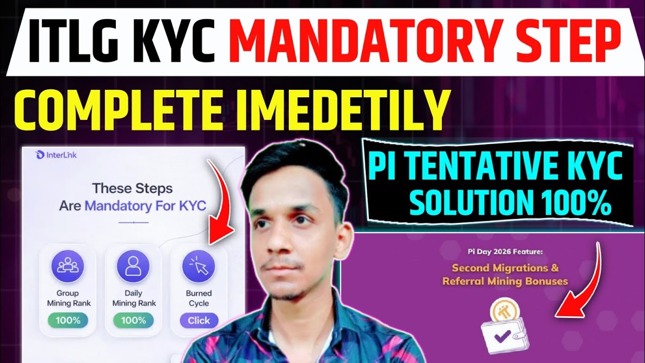 INTERLINK KYC MANDATORY STEP 🥵 INTERLINK NETWORK NEW UPDATE 🚀 PI NETWORK TENTATIVE KYC APROVE~PI 2FA
