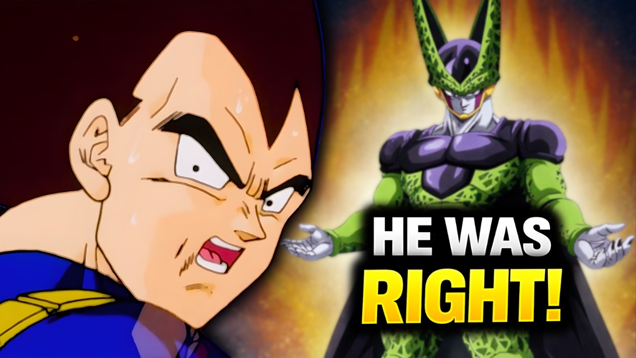 Cell Didn’t Beat Vegeta… He Broke Him