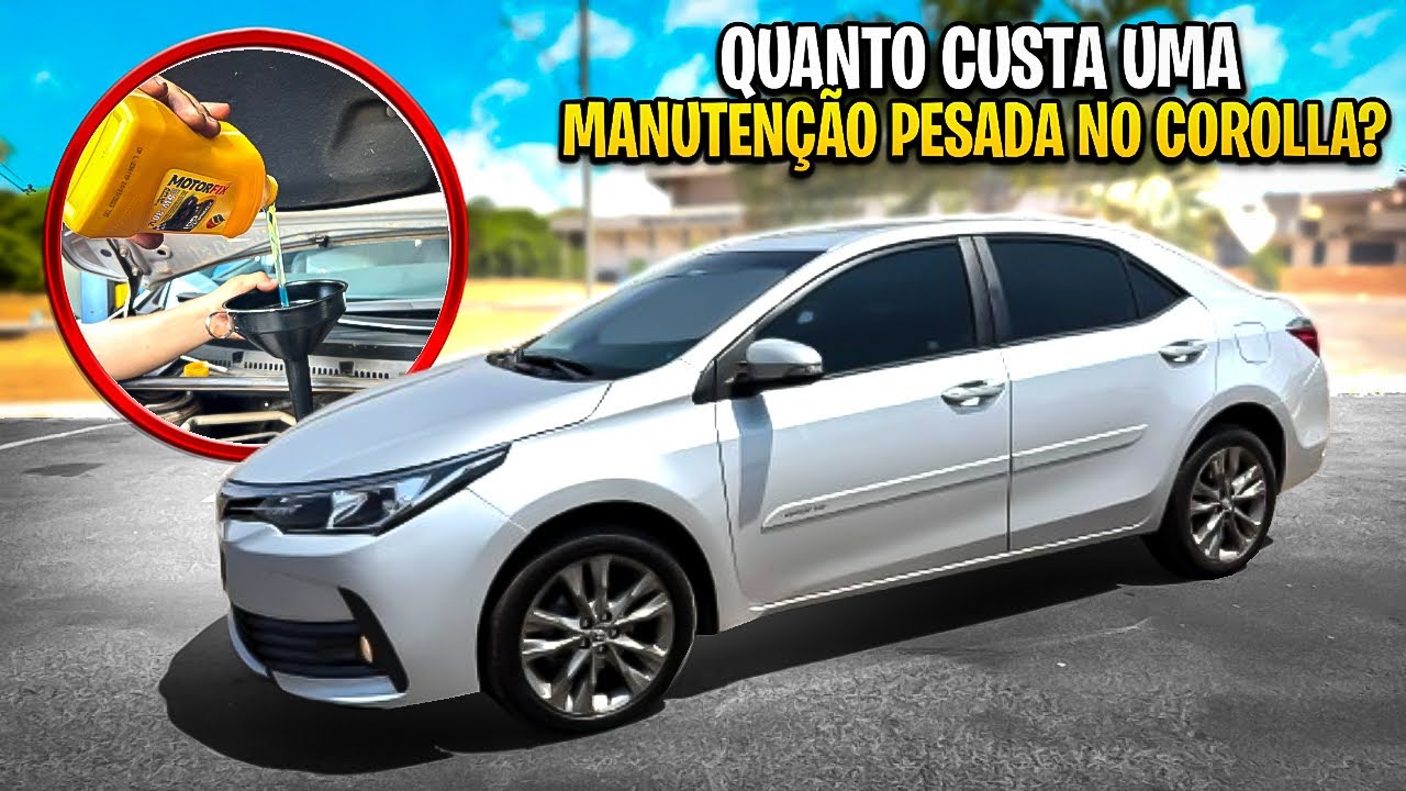 Quanto custa uma manutenção completa no Corolla 2019?? E o que vamos descobrir hoje…