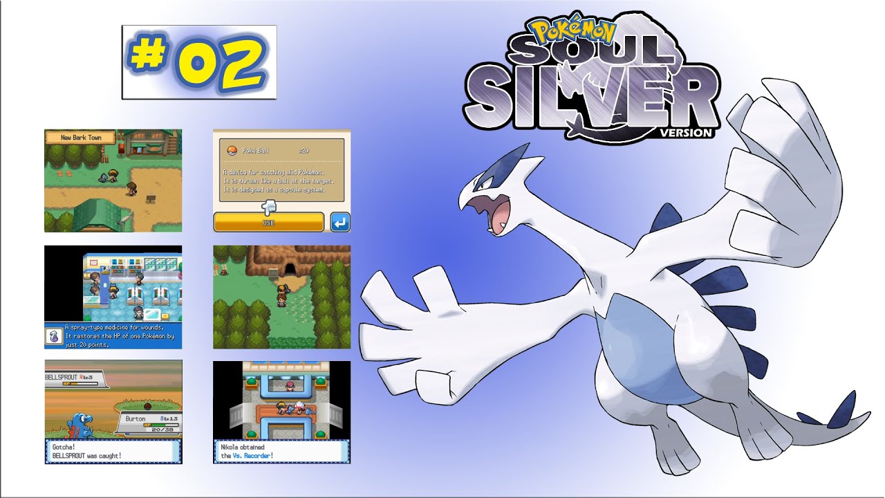 Pokemon SoulSilver Version Ep.02 - Heading To Violet City