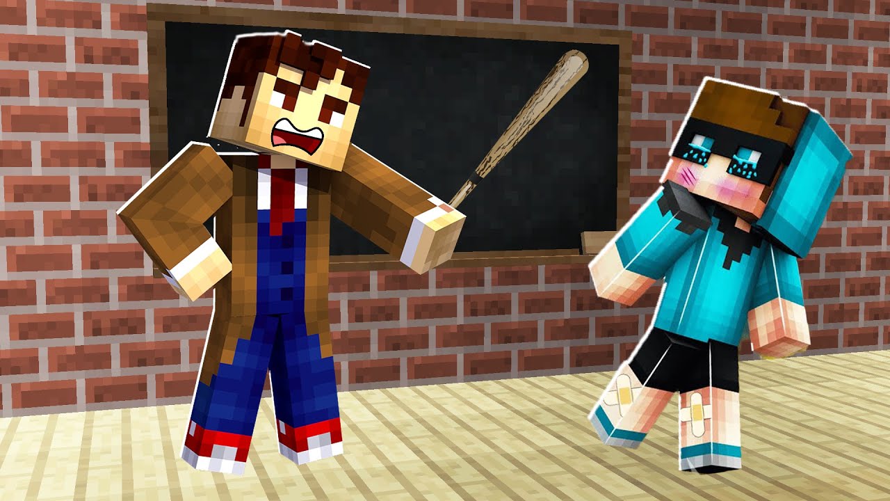 MUSTAFA ÖĞRETMEN EFE'yi DÖVDÜ -Minecraft