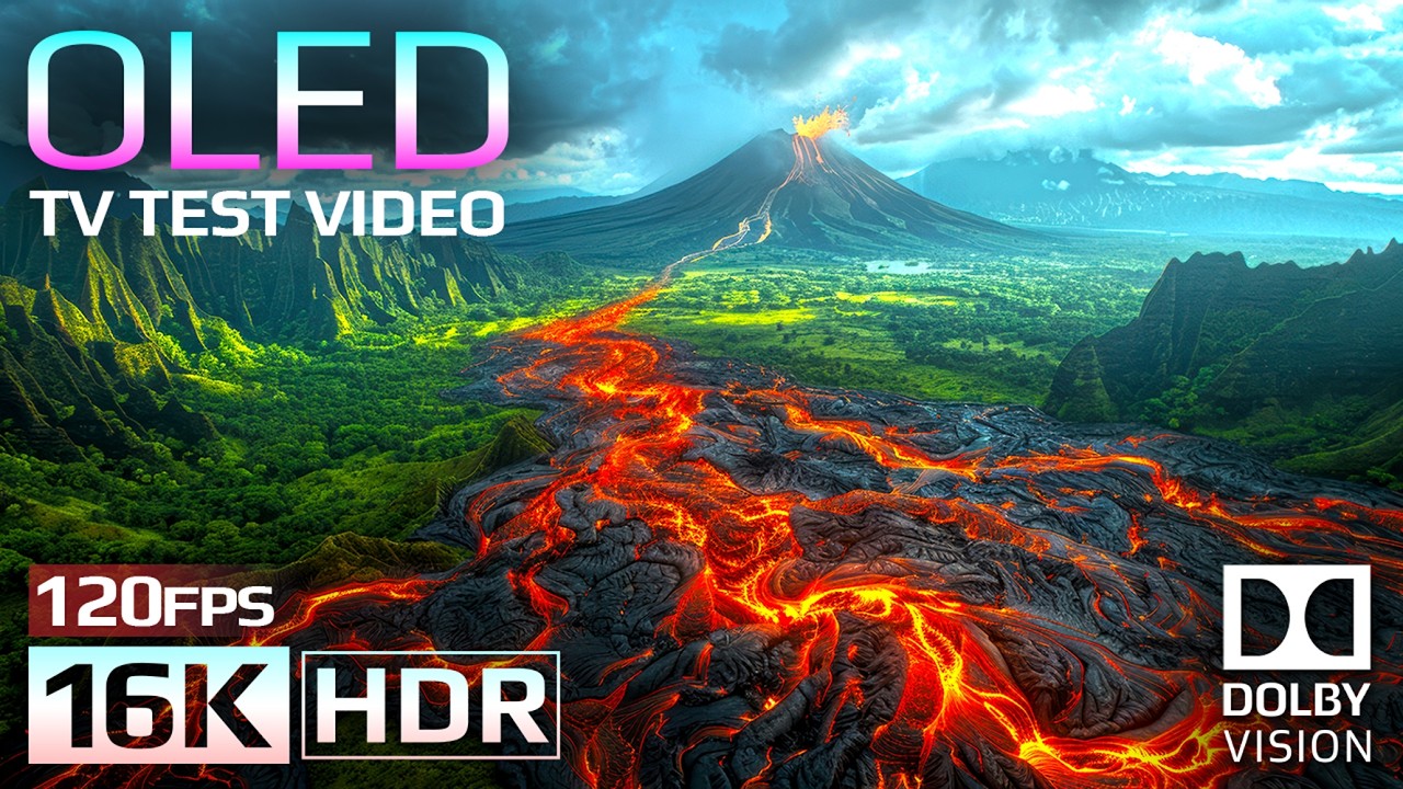 The Most Beautiful 16K HDR Dolby Vision 120fps - 16K Video Ultra HD (For 8K/4K TV)