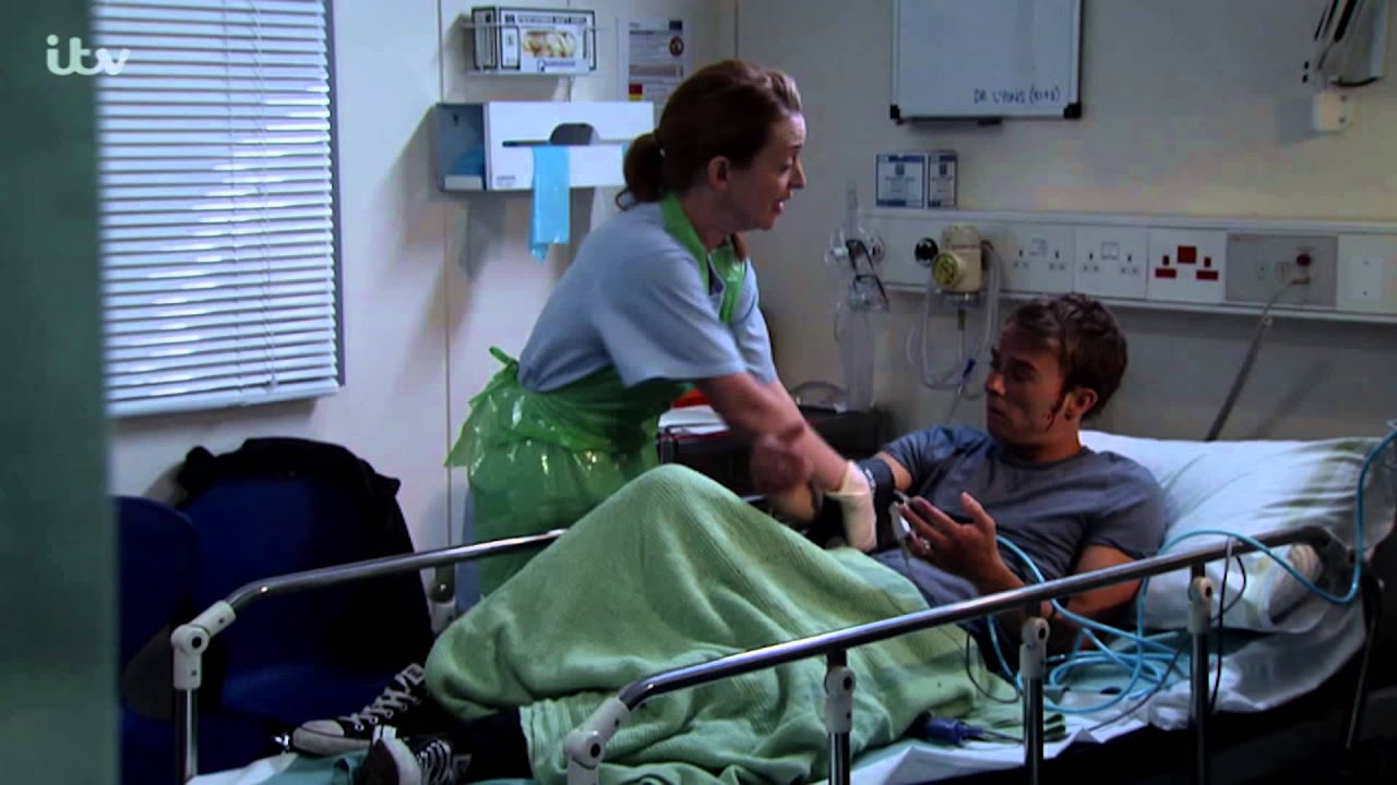Coronation Street - David Gets Kept In Hospital Overnight