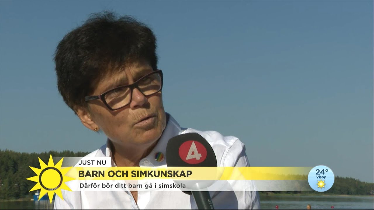 Så lär du ditt barn att simma  - Nyhetsmorgon (TV4)