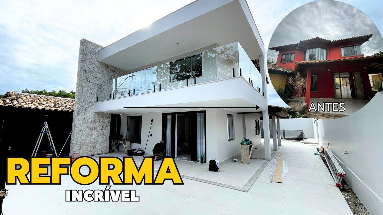 Reforma na Reta Final,  Tour Atualizado Dessa Casa Incrível no Mirante da Lagoa- Macaé - RJ.