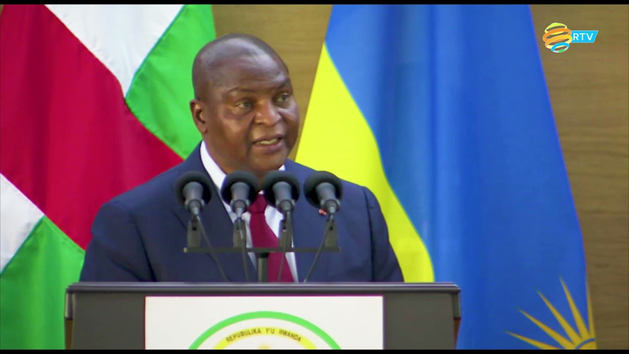 Le discours du président de la République Centrafricaine Faustin Archange Touadera au Rwanda