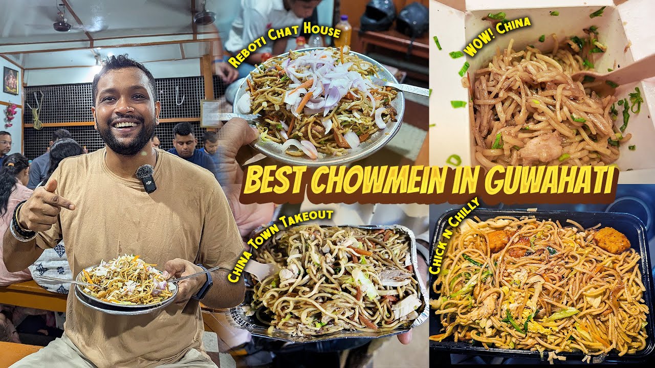 Best Chowmein in Guwahati? I Tried 4 Famous Places