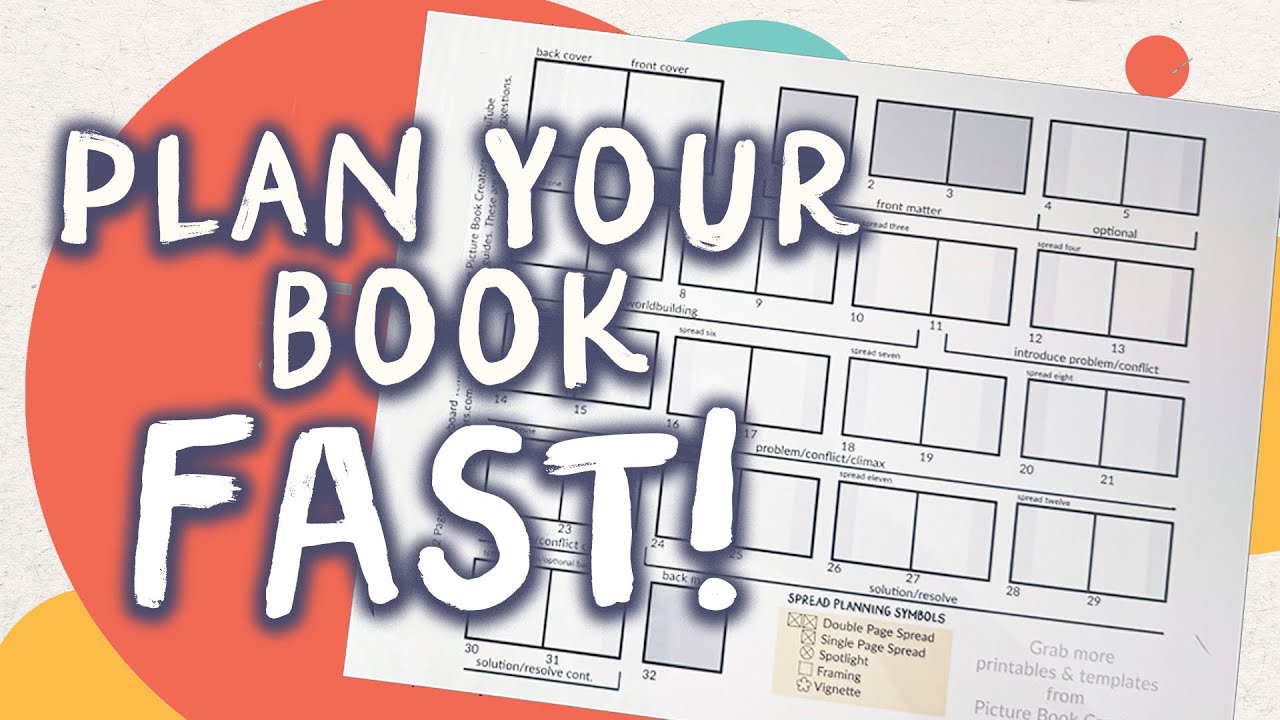 Picture Book Storyboarding Made Easy | Demo of My Pagination Planner
