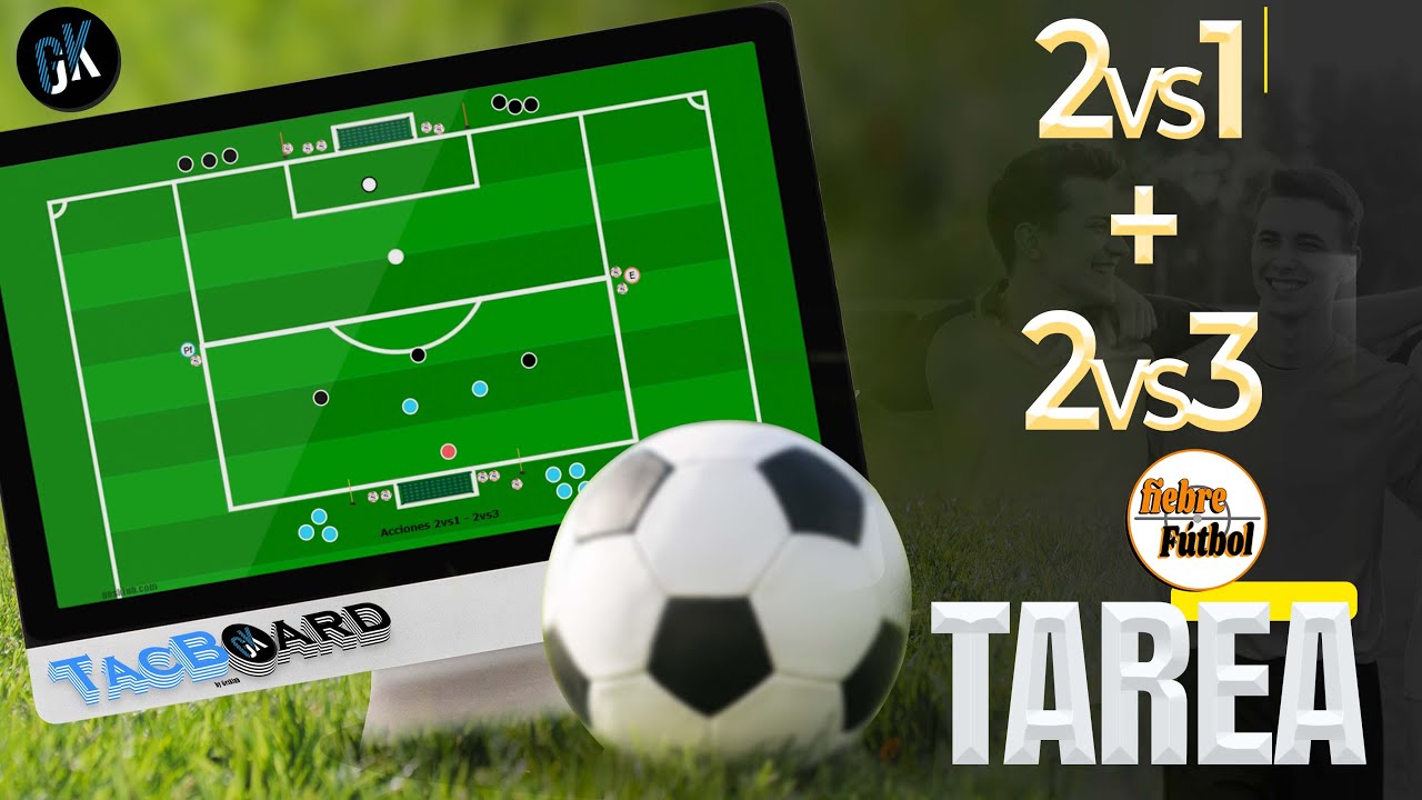 Finalizaciones 2vs1+2vs3 #futbol