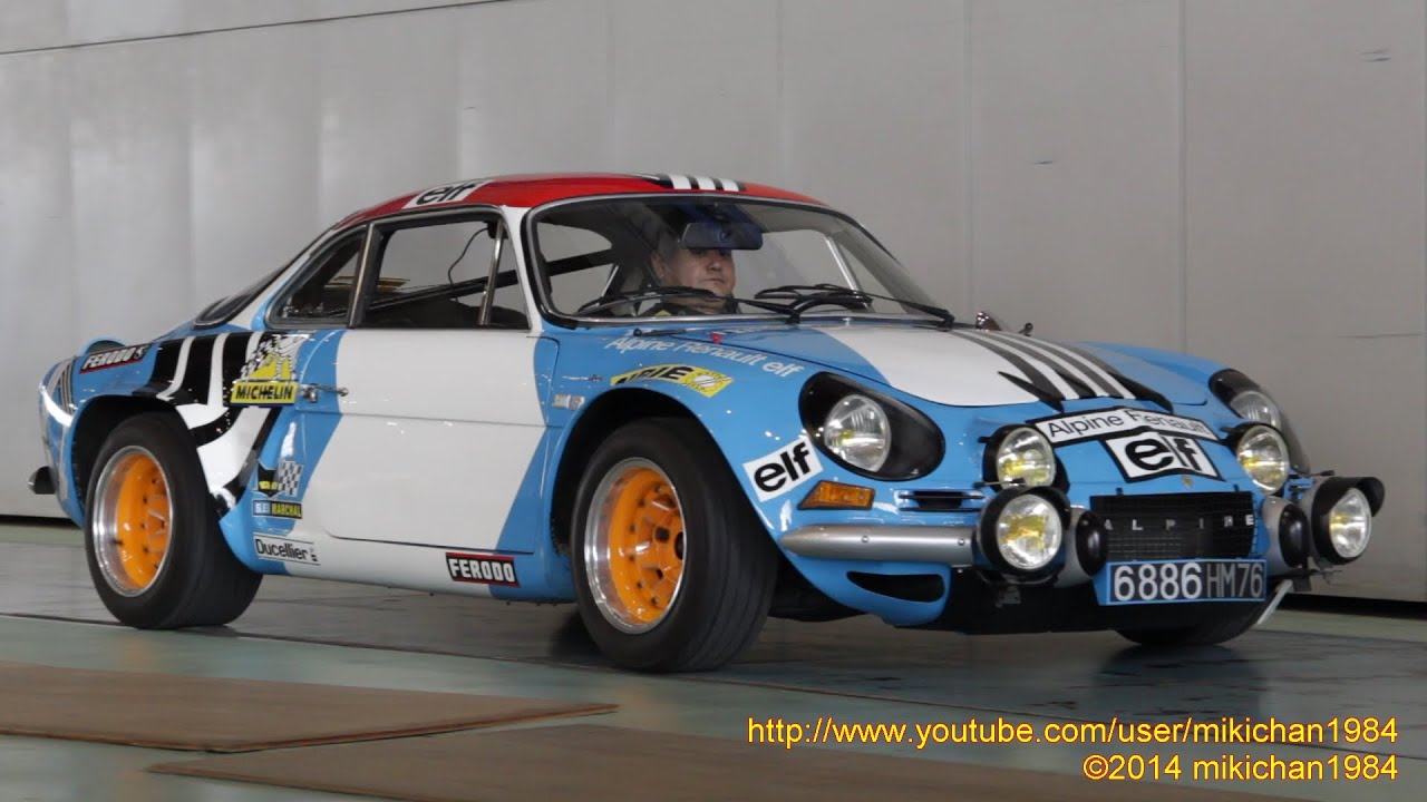 Works Alpine A110 Group 4 Rally Car !!