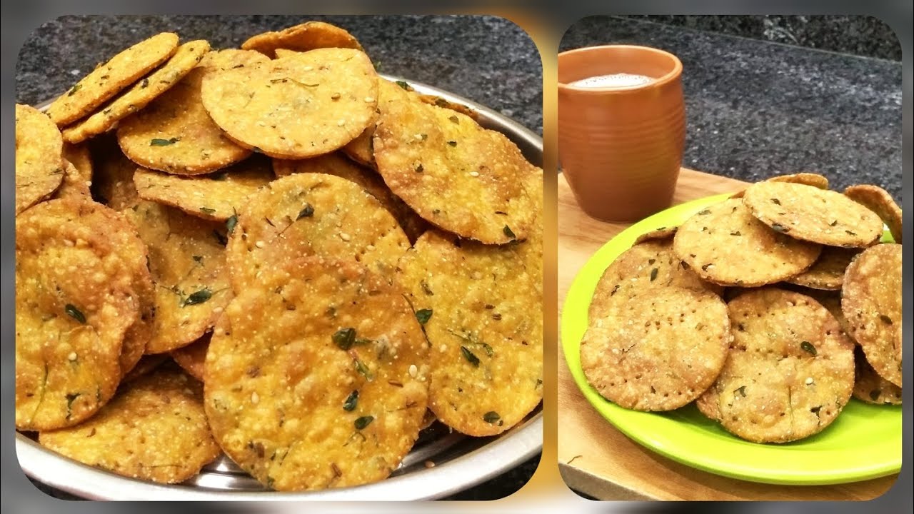 गेहूं के आटे और ताजी हरी मैथी की एकदम खस्ता और मसालेदार मठरी,wheat flour mathari recipe 